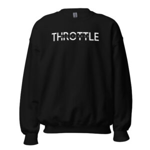 Throttle Sisterhood Logo - crewneck