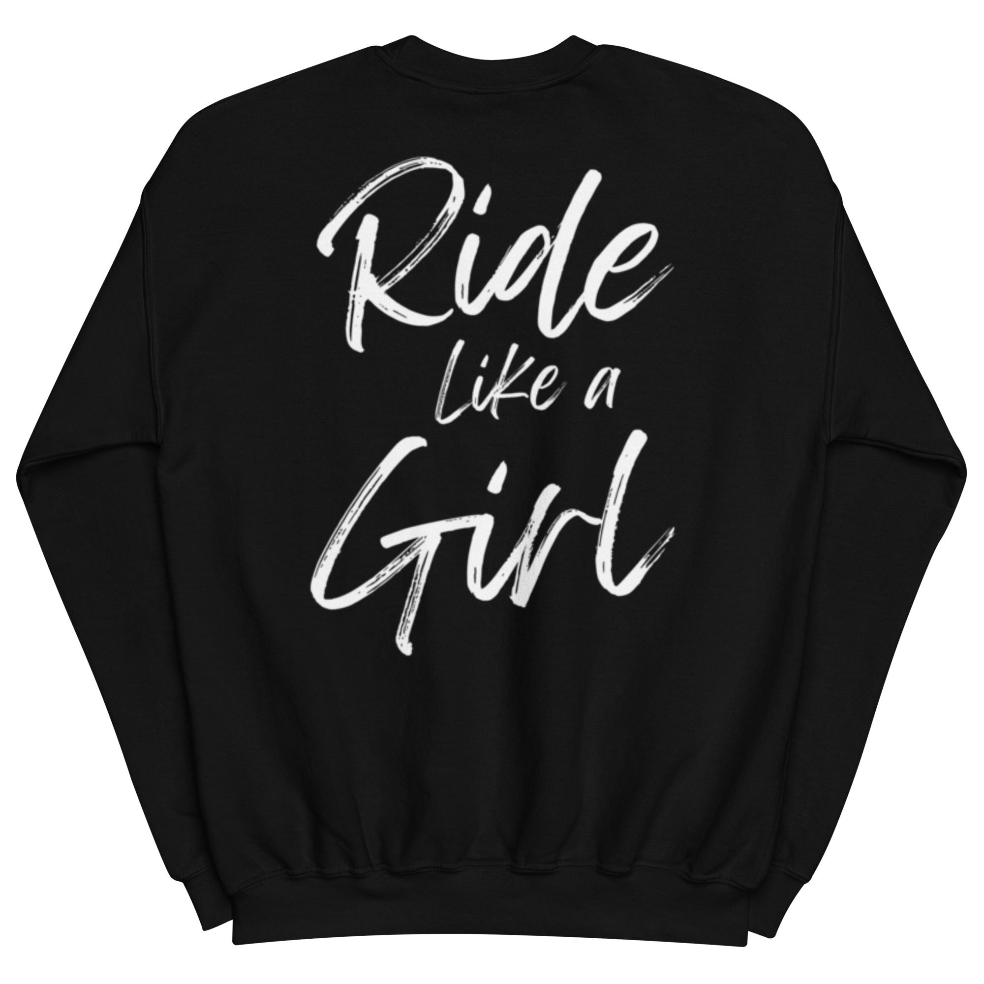 Ride like a Girl Crewneck - Image 2