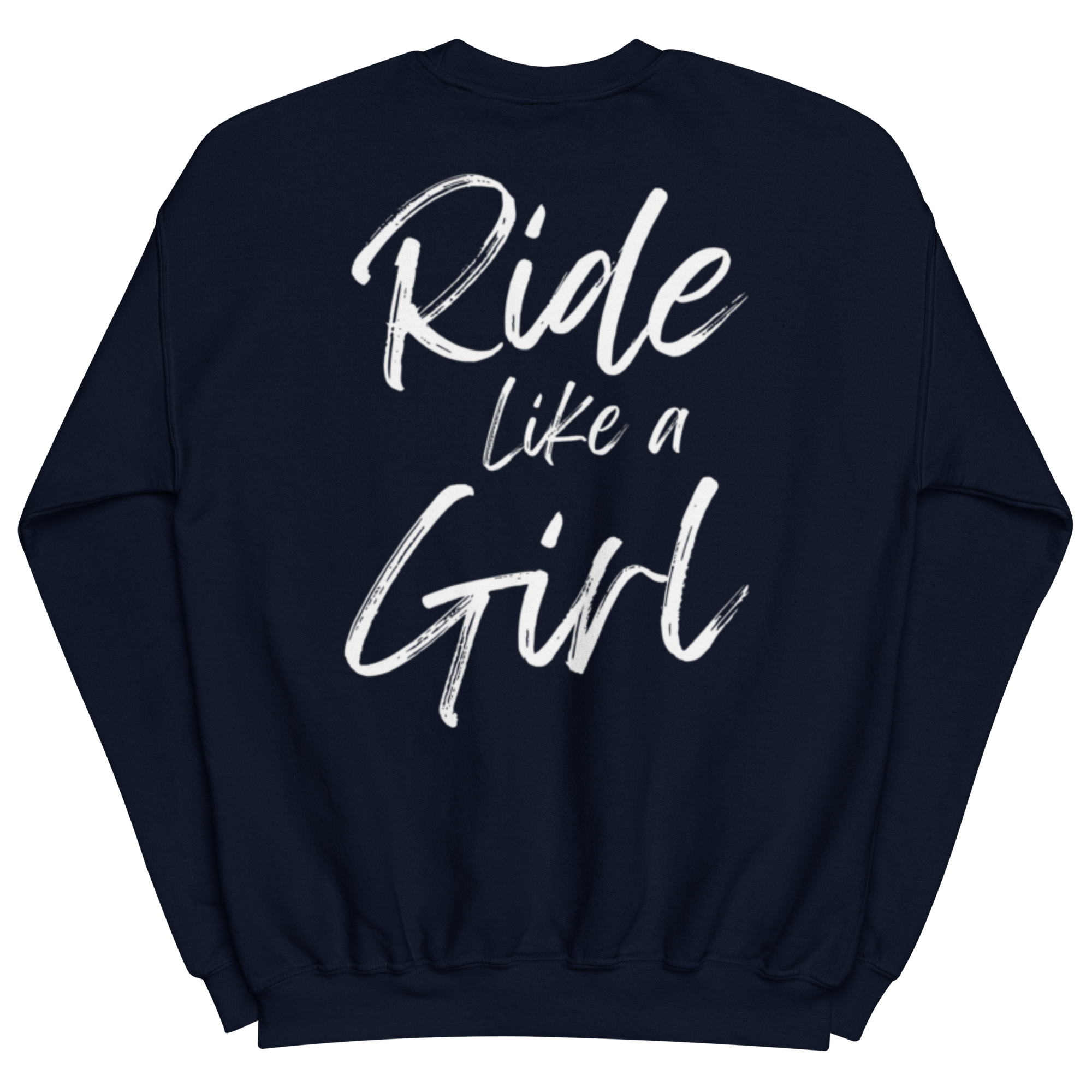 Ride like a Girl Crewneck - Image 4