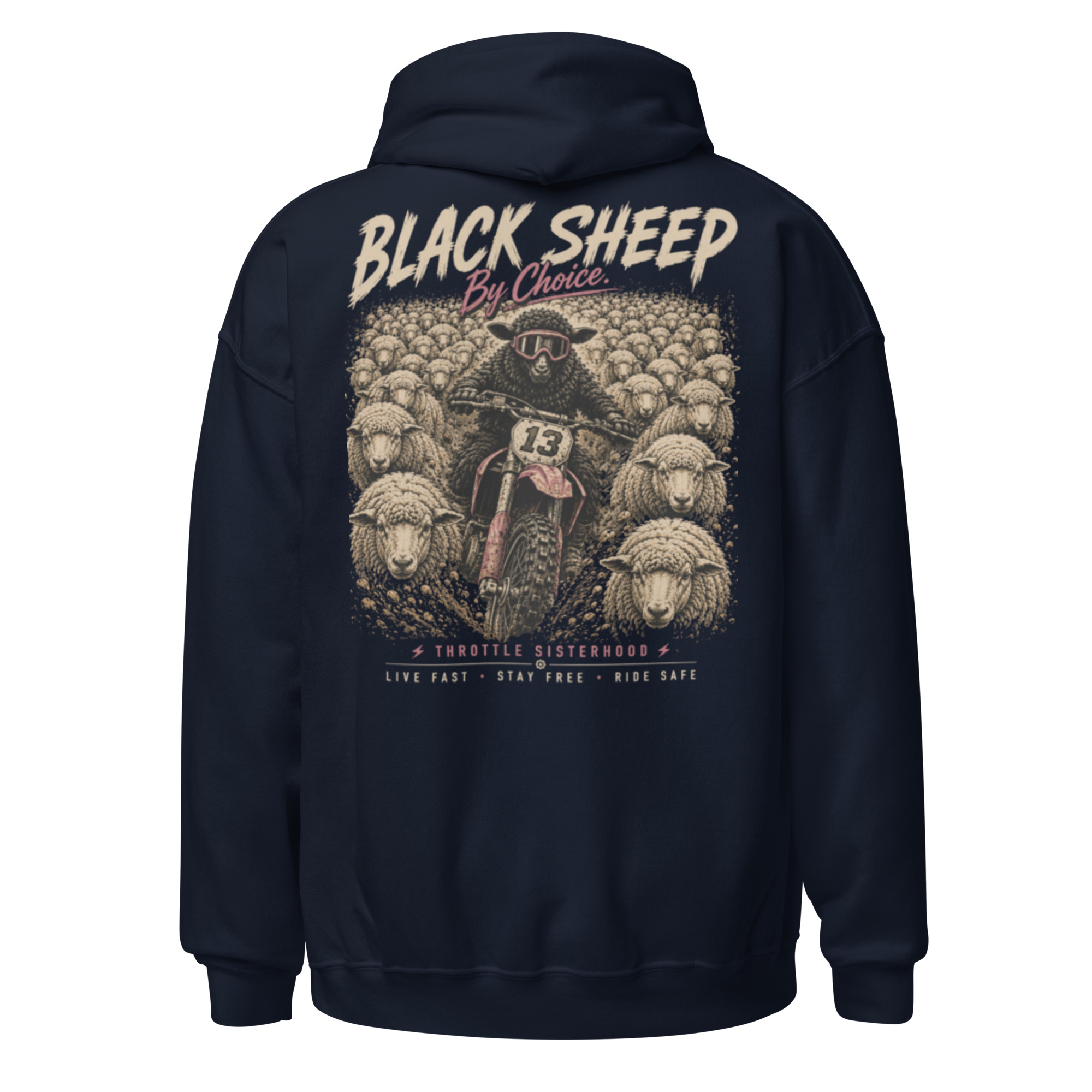 BLACK SHEEP by choice Hoodie - Image 4